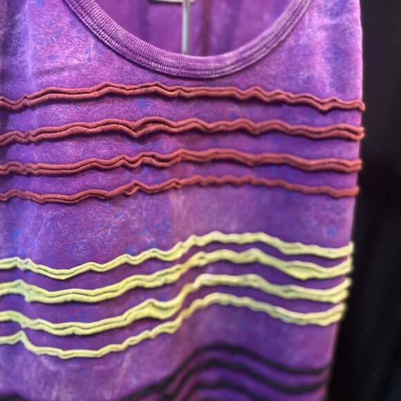 *🤗454-ARnK You Beautiful 💙 Ark Bohemian Ribbon Tank - Picture 5 of 7